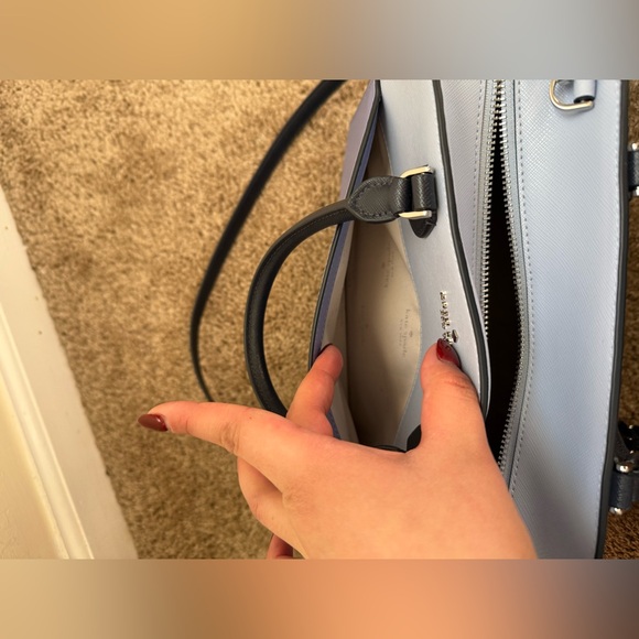 Kate Spade Madison Colorblock Saffiano Leather Medium Satchel - Picture 12 of 13